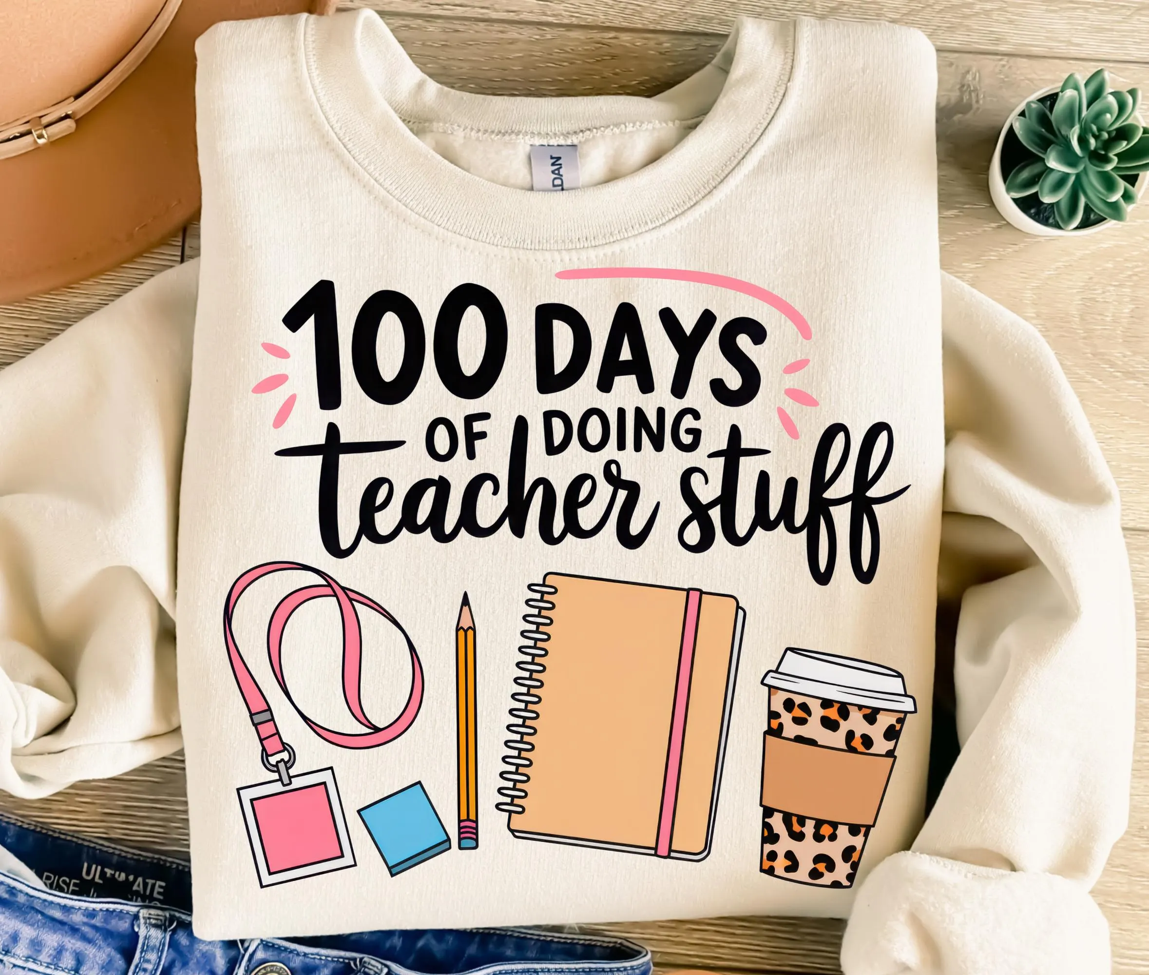 100 Days Of Doing Teacher Stuff Png