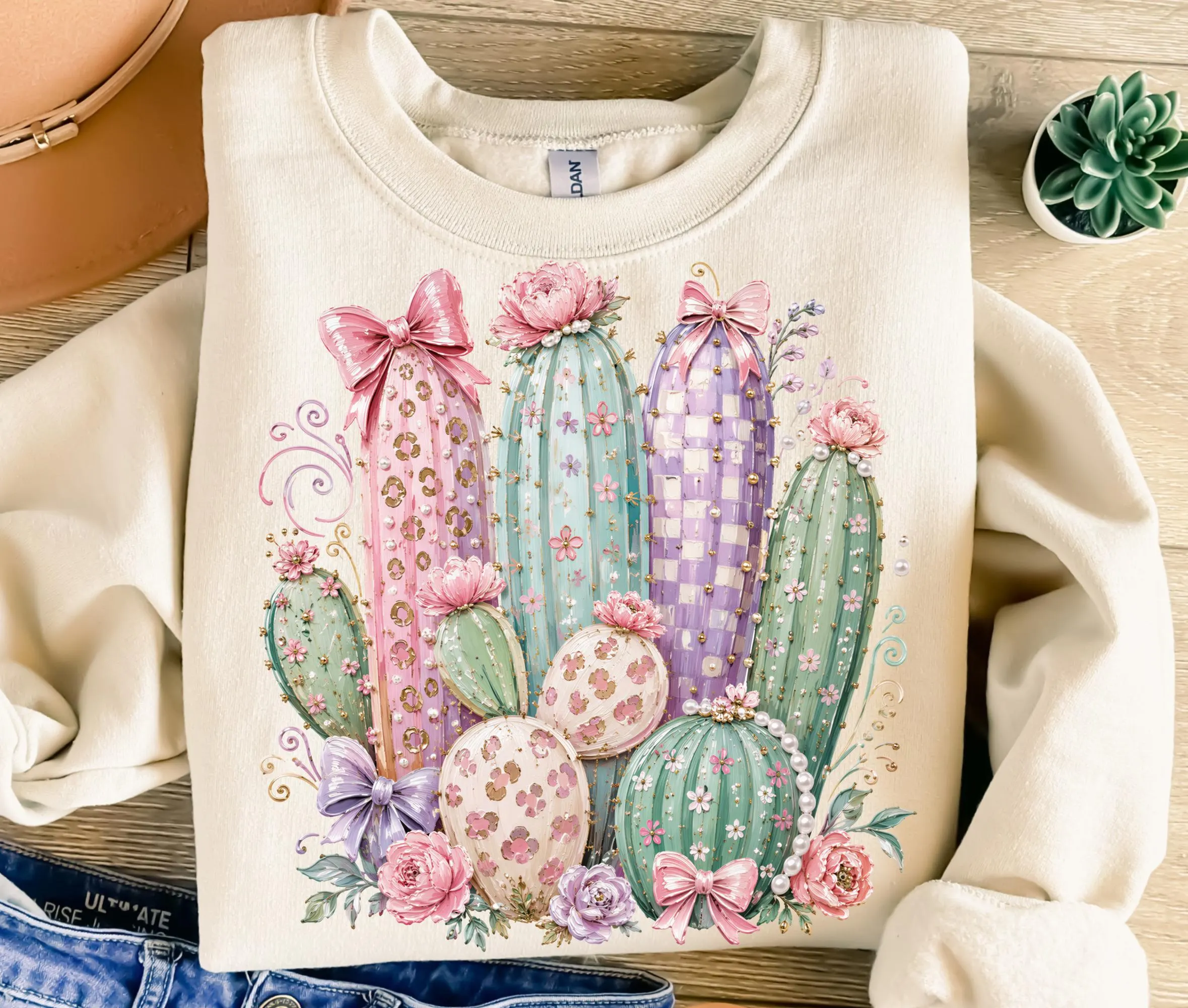 Coquette Western Cactus PNG