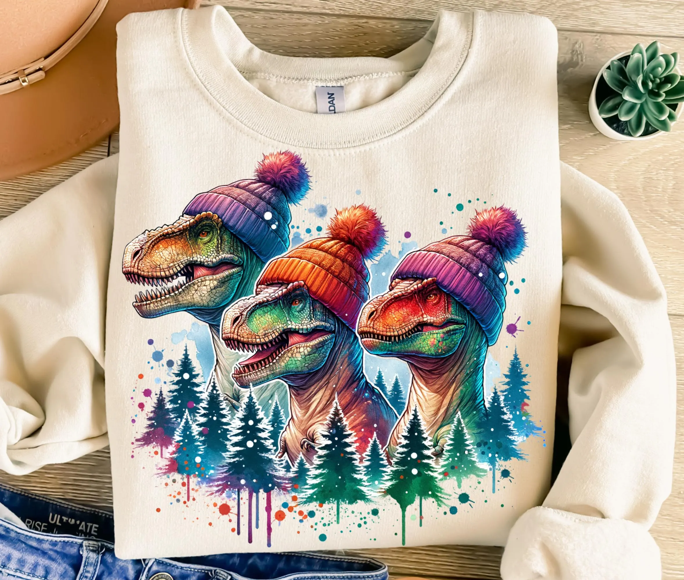 Winter Dinosaurs Png
