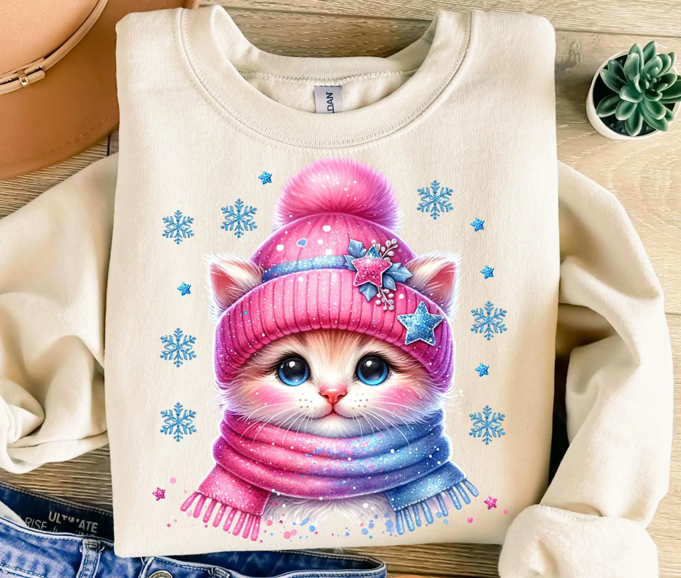 Winter Kitten Png