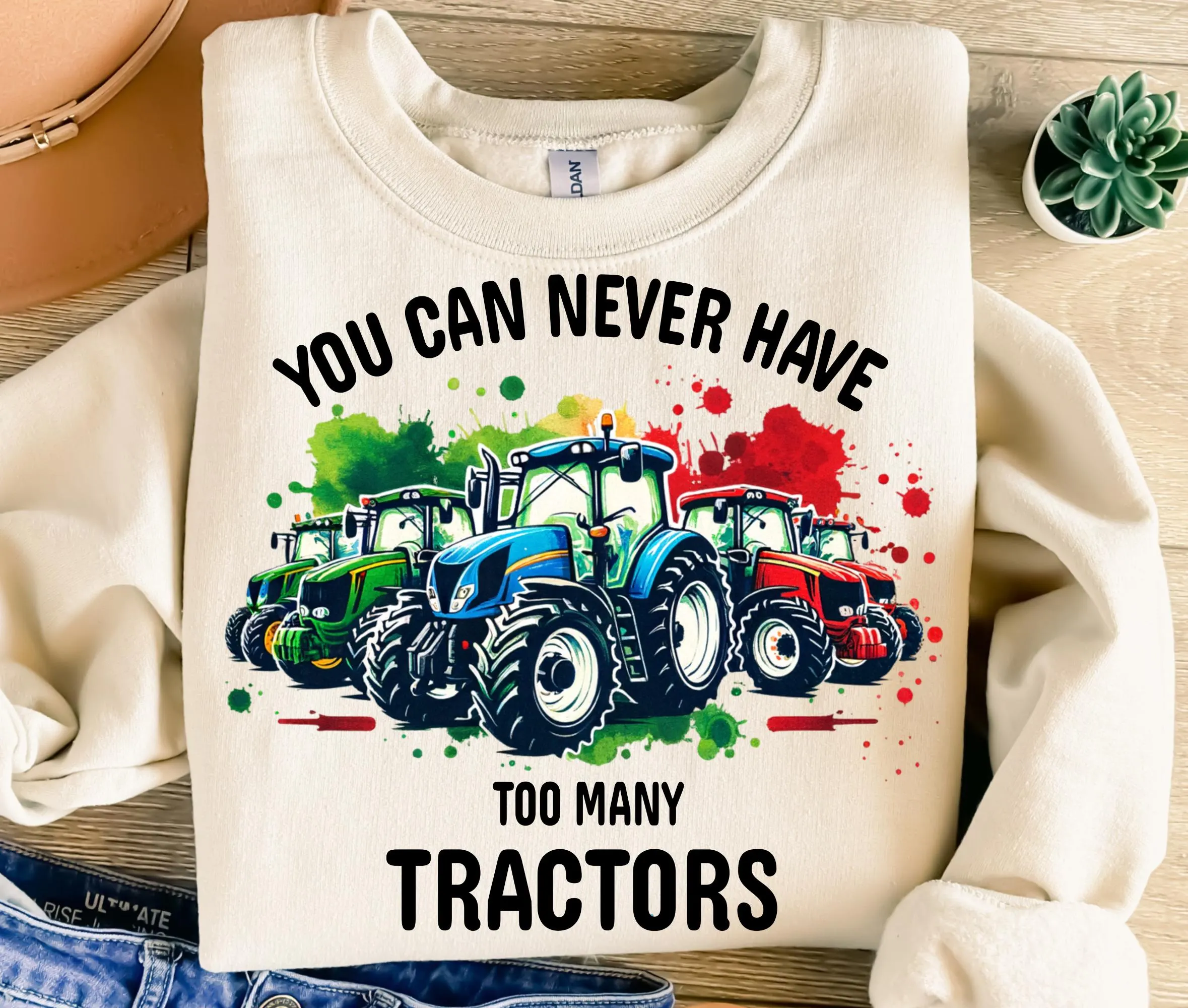 You Can Never Have Too Many Tractors Png