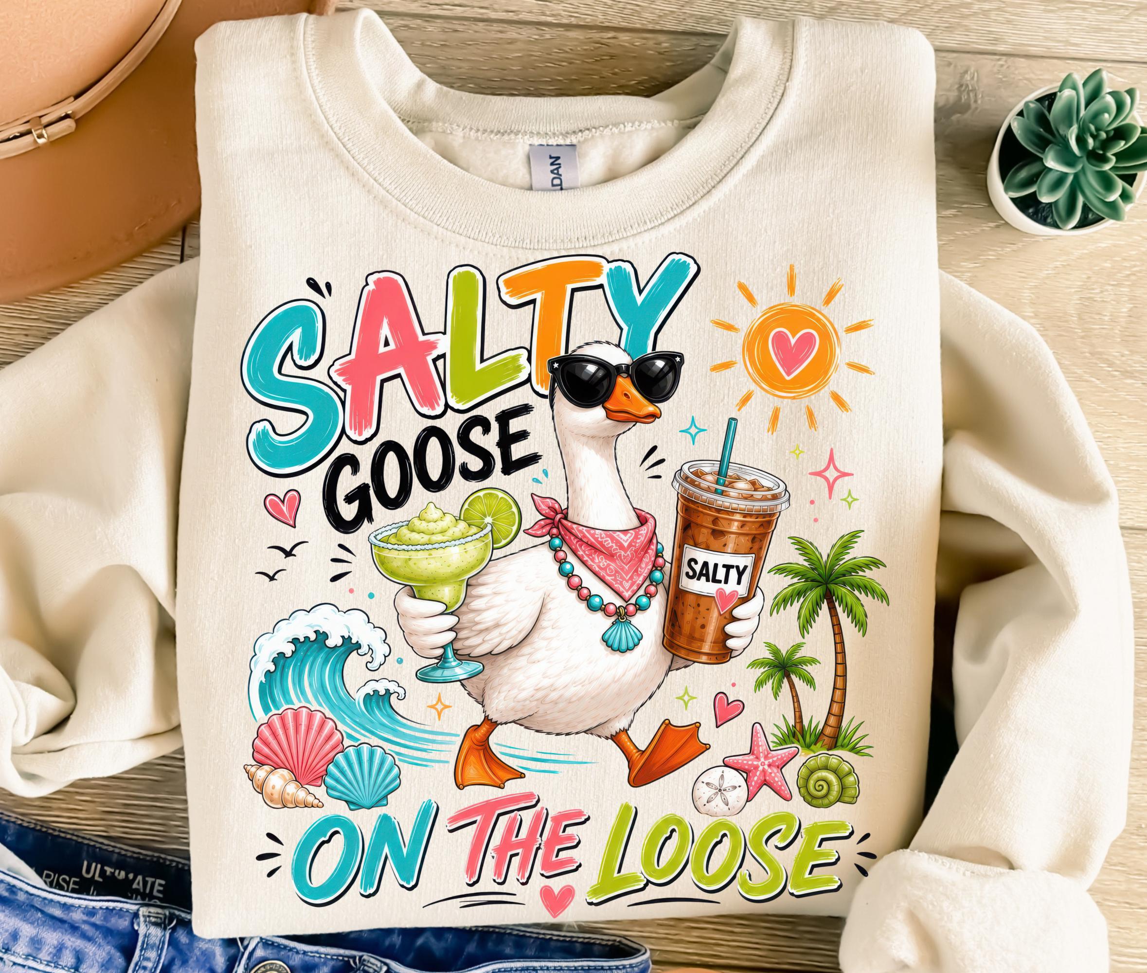 Salty Goose On The Loose PNG